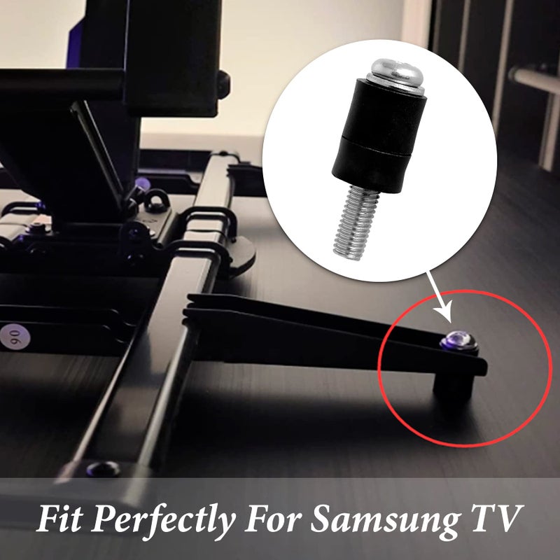 Belleone Wall Mounting Screws Bolts Fit for Samsung TV - M8 x 45mm with 25mm Long Spacers, Solid Screw Bolts Hardware, TV Mounting Bolt Compatible with Samsung 50" 55" 60" 65" 70" 75" 82" TV - Image 2